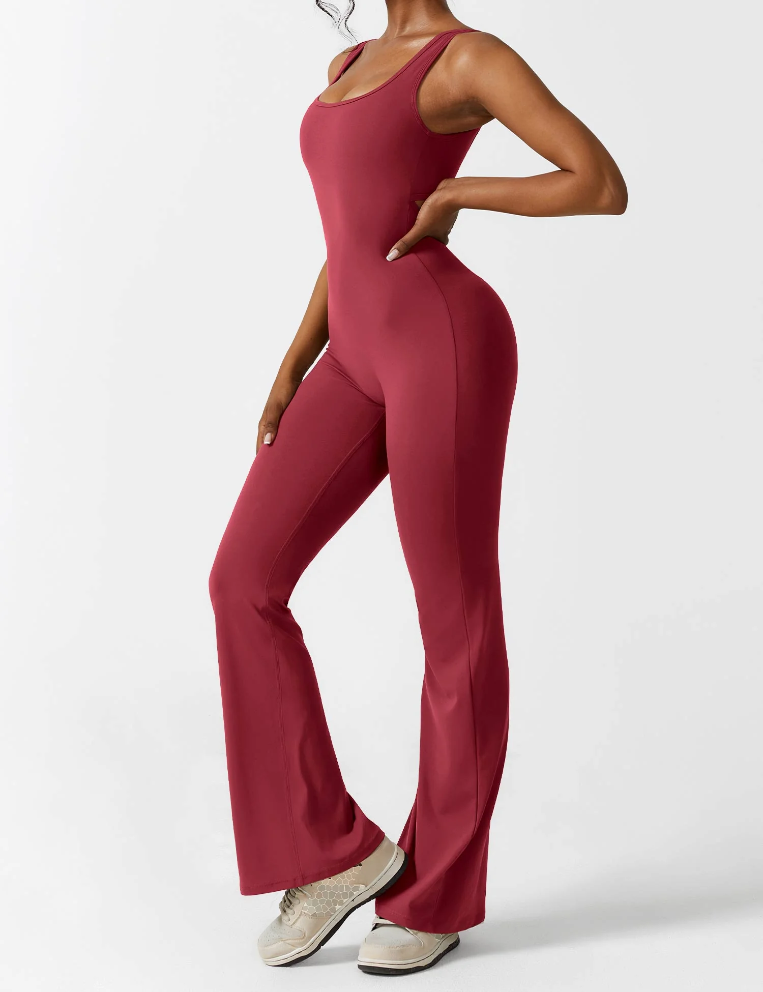 Yeoreo V-Back Flared Jumpsuit - Image 32