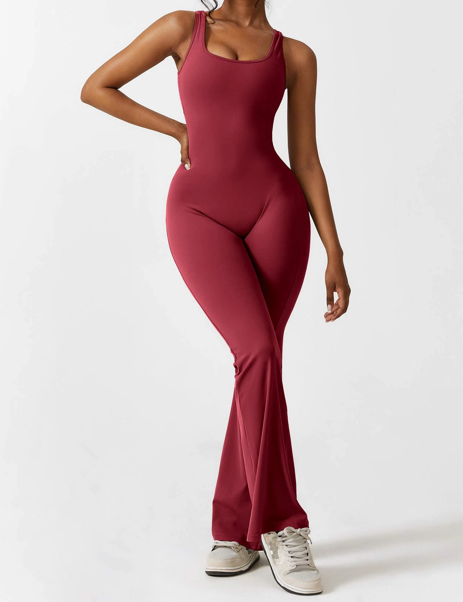 Yeoreo V-Back Flared Jumpsuit - Image 34