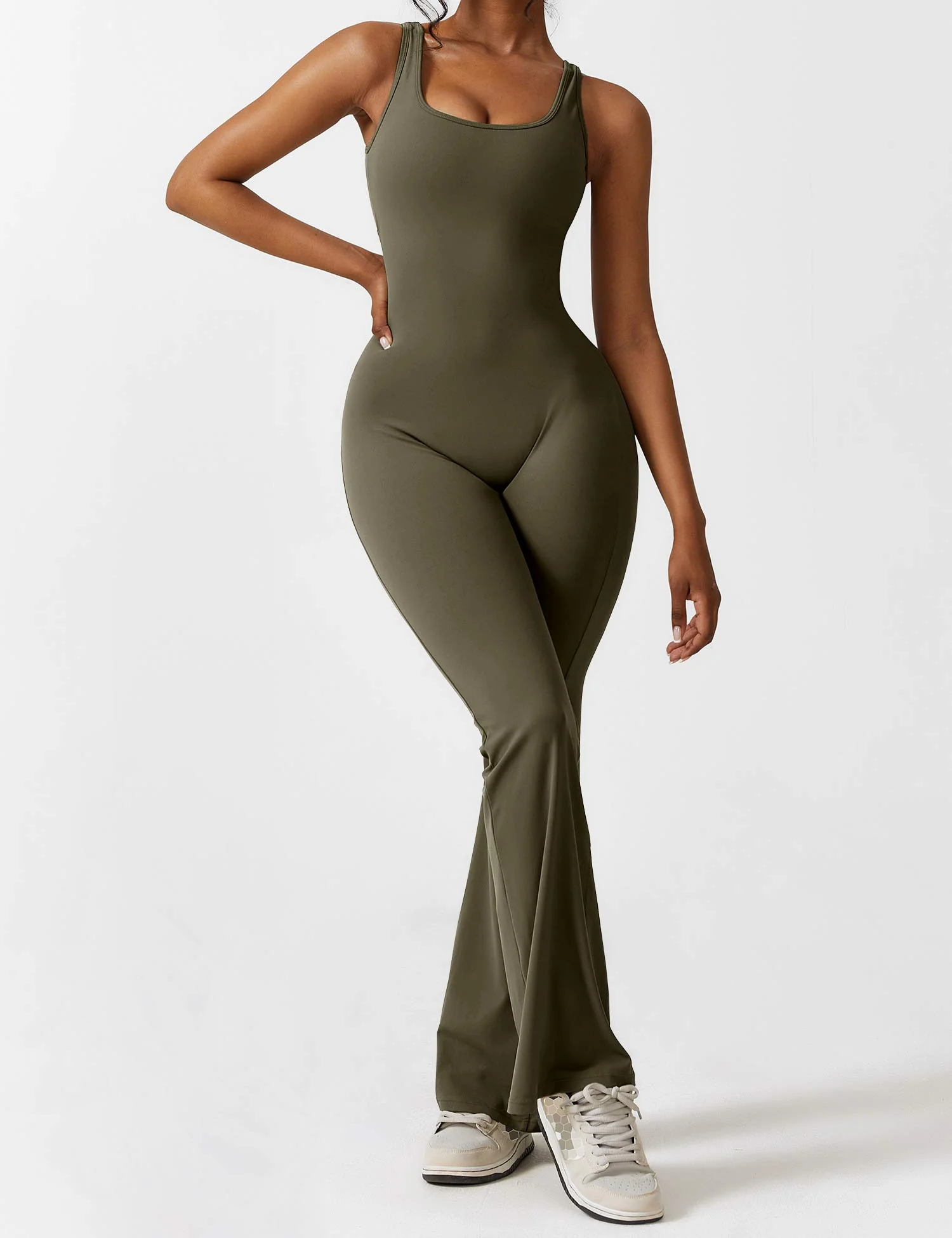 Yeoreo V-Back Flared Jumpsuit - Image 38