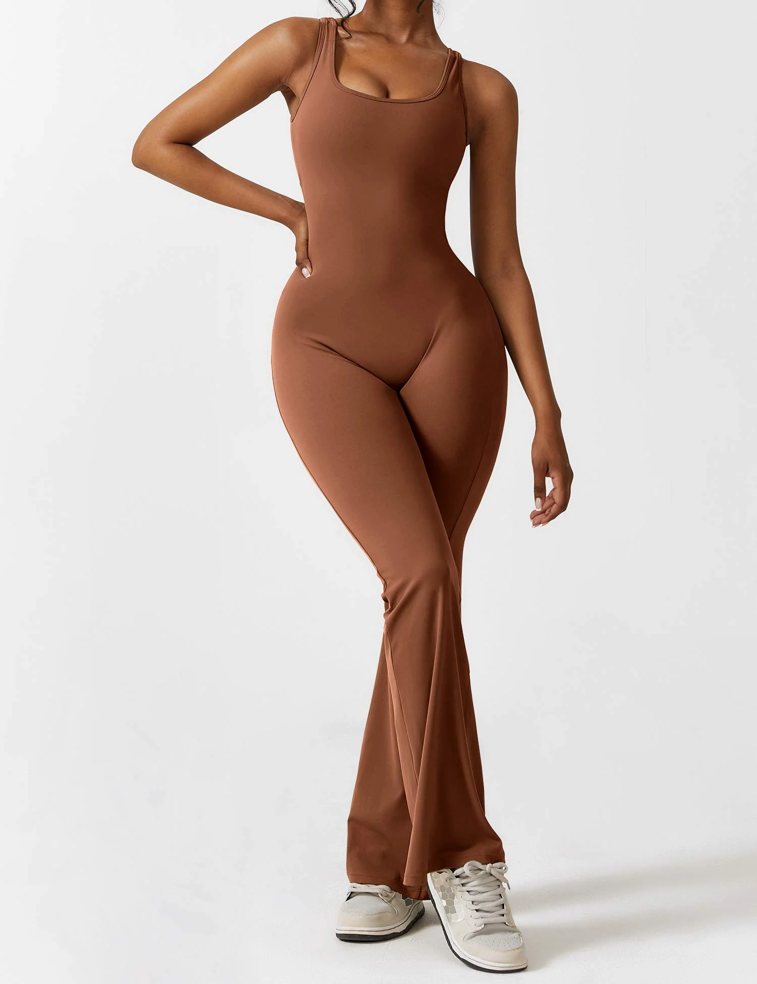 Yeoreo V-Back Flared Jumpsuit - Image 44