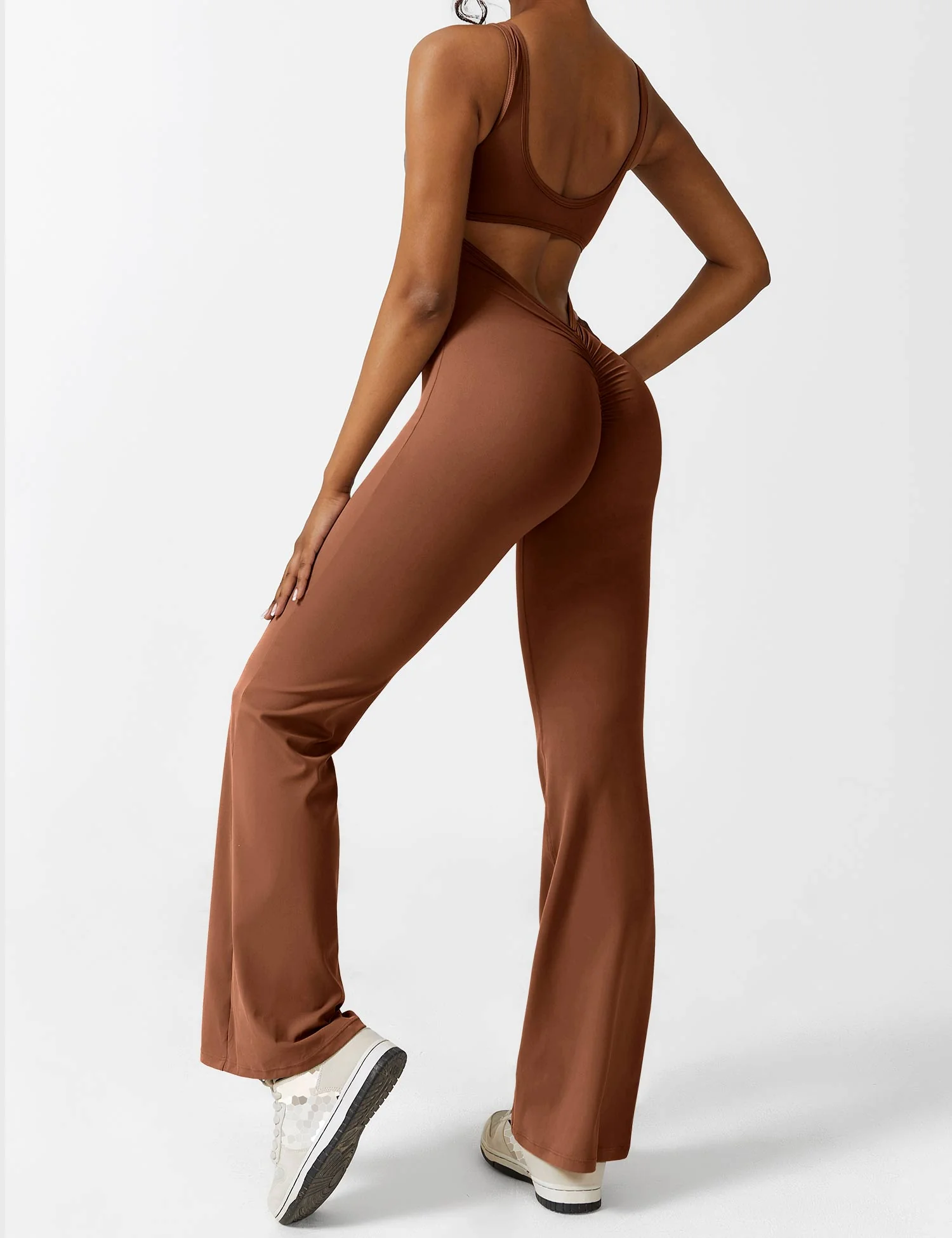 Yeoreo V-Back Flared Jumpsuit - Image 45