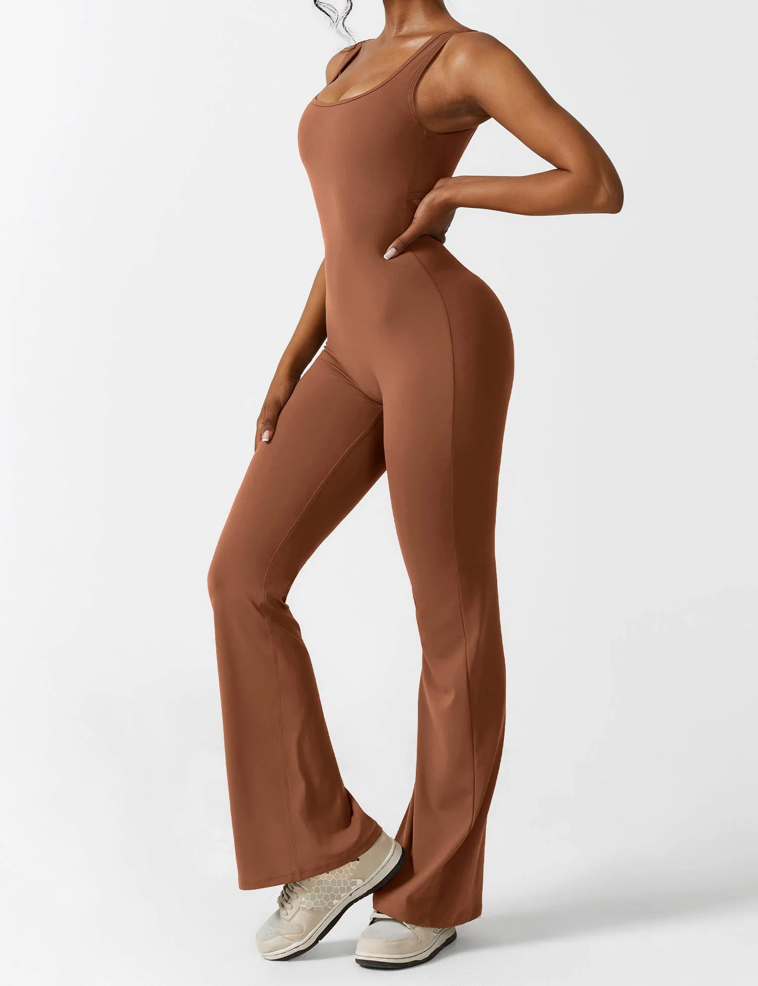 Yeoreo V-Back Flared Jumpsuit - Image 46