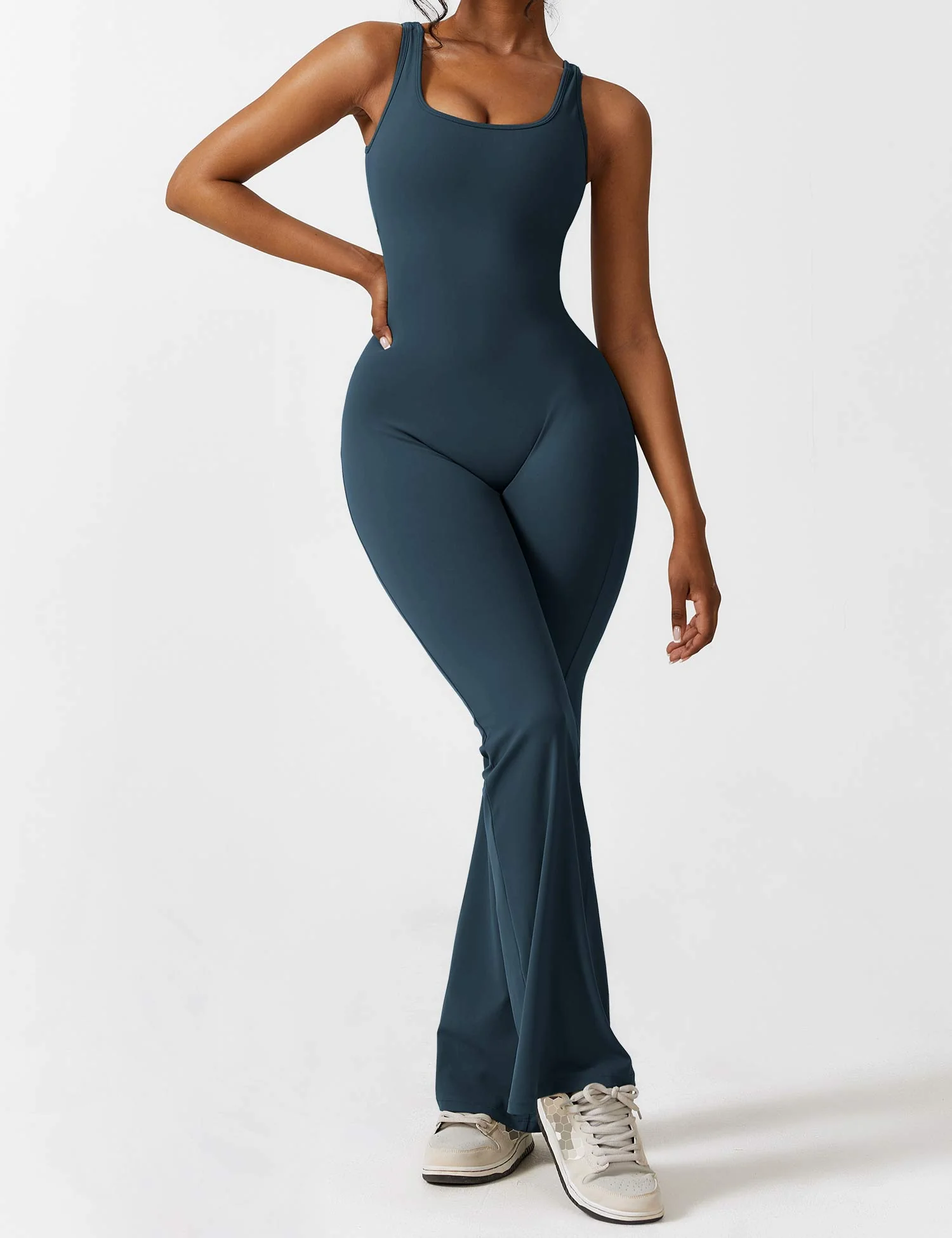 Yeoreo V-Back Flared Jumpsuit - Image 56
