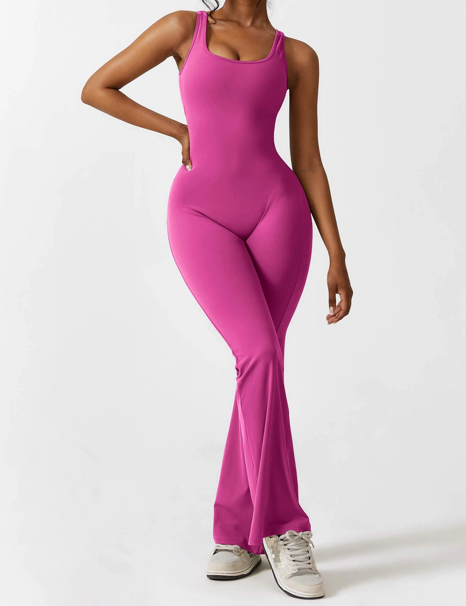 Yeoreo V-Back Flared Jumpsuit - Image 68