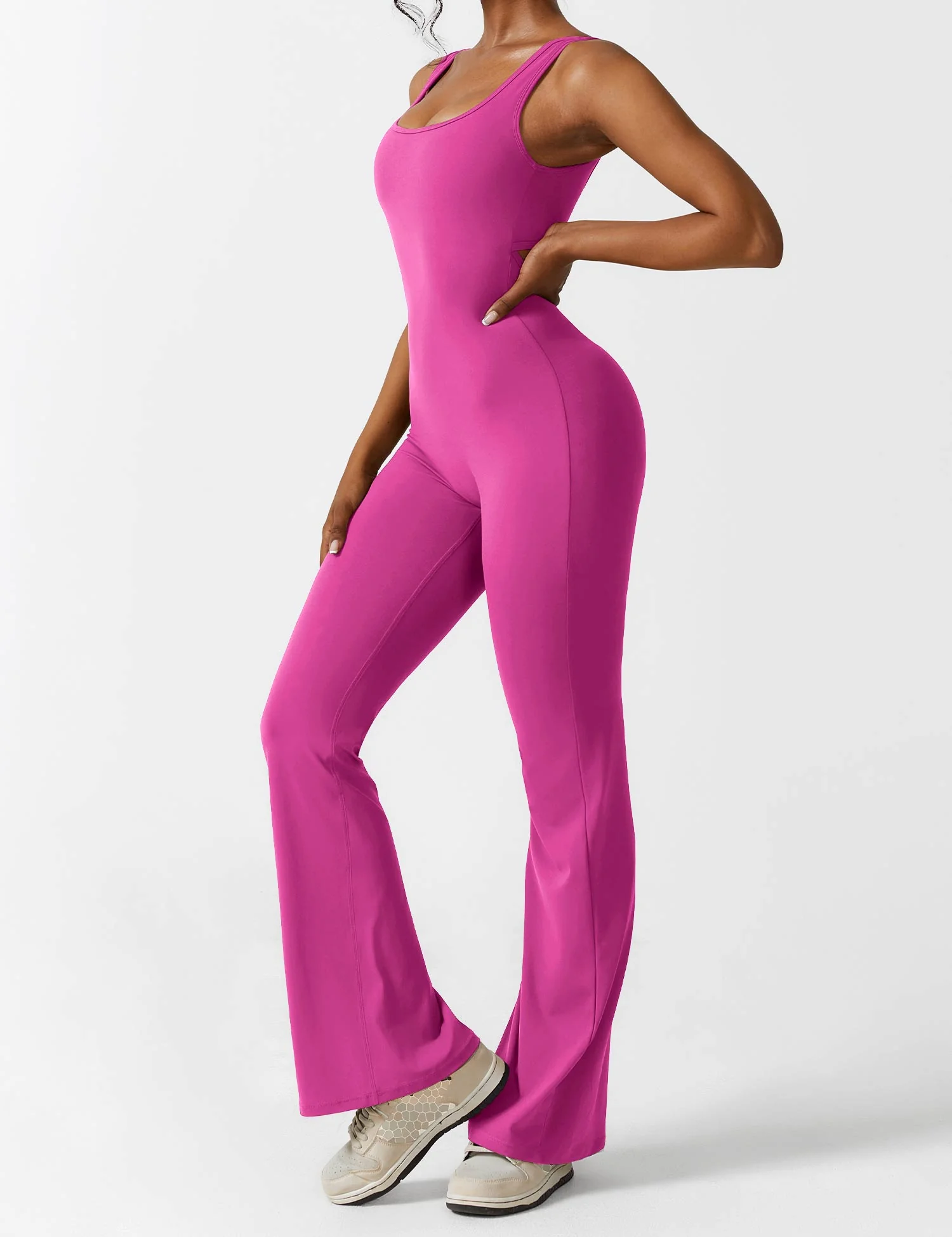 Yeoreo V-Back Flared Jumpsuit - Image 70