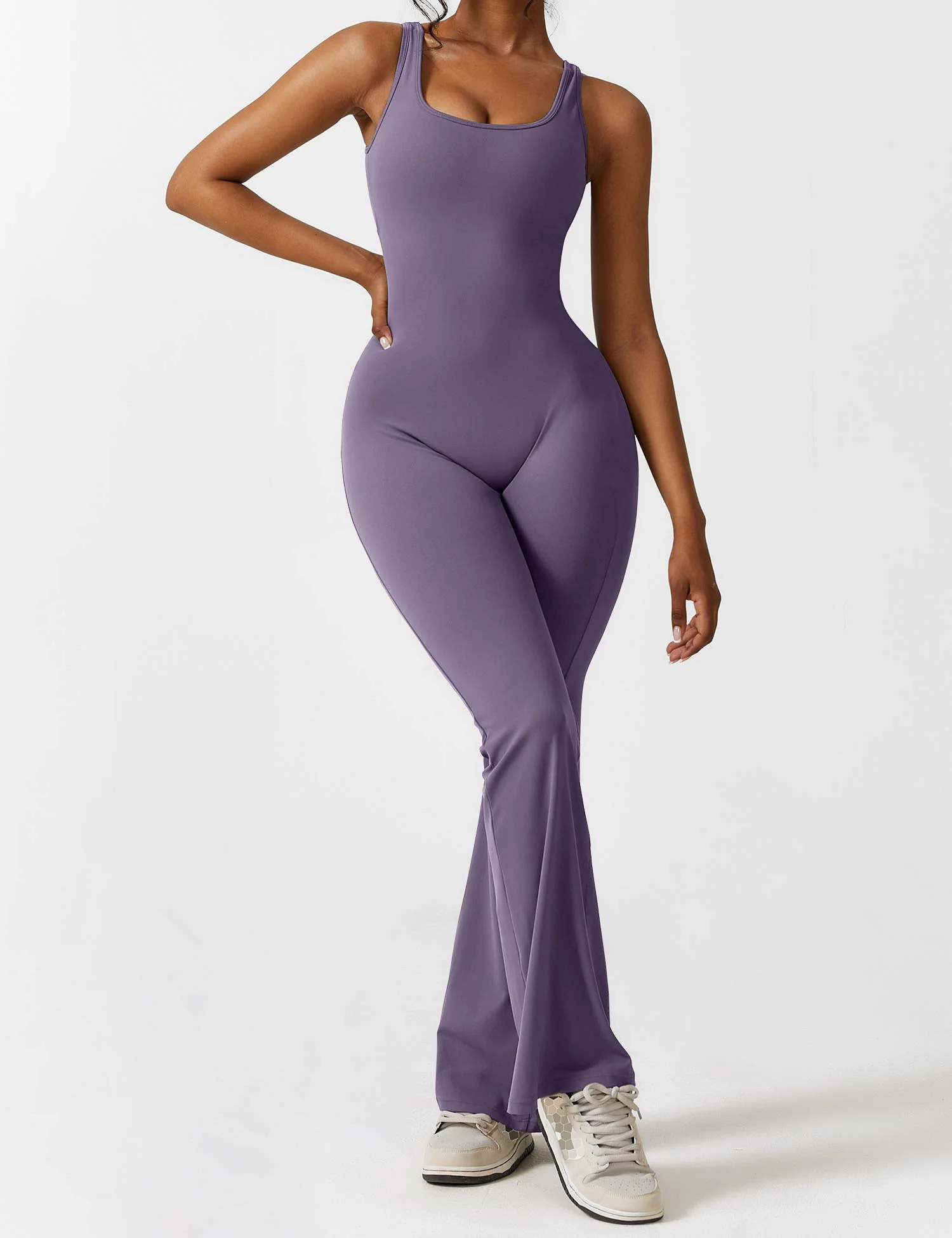 Yeoreo V-Back Flared Jumpsuit - Image 74