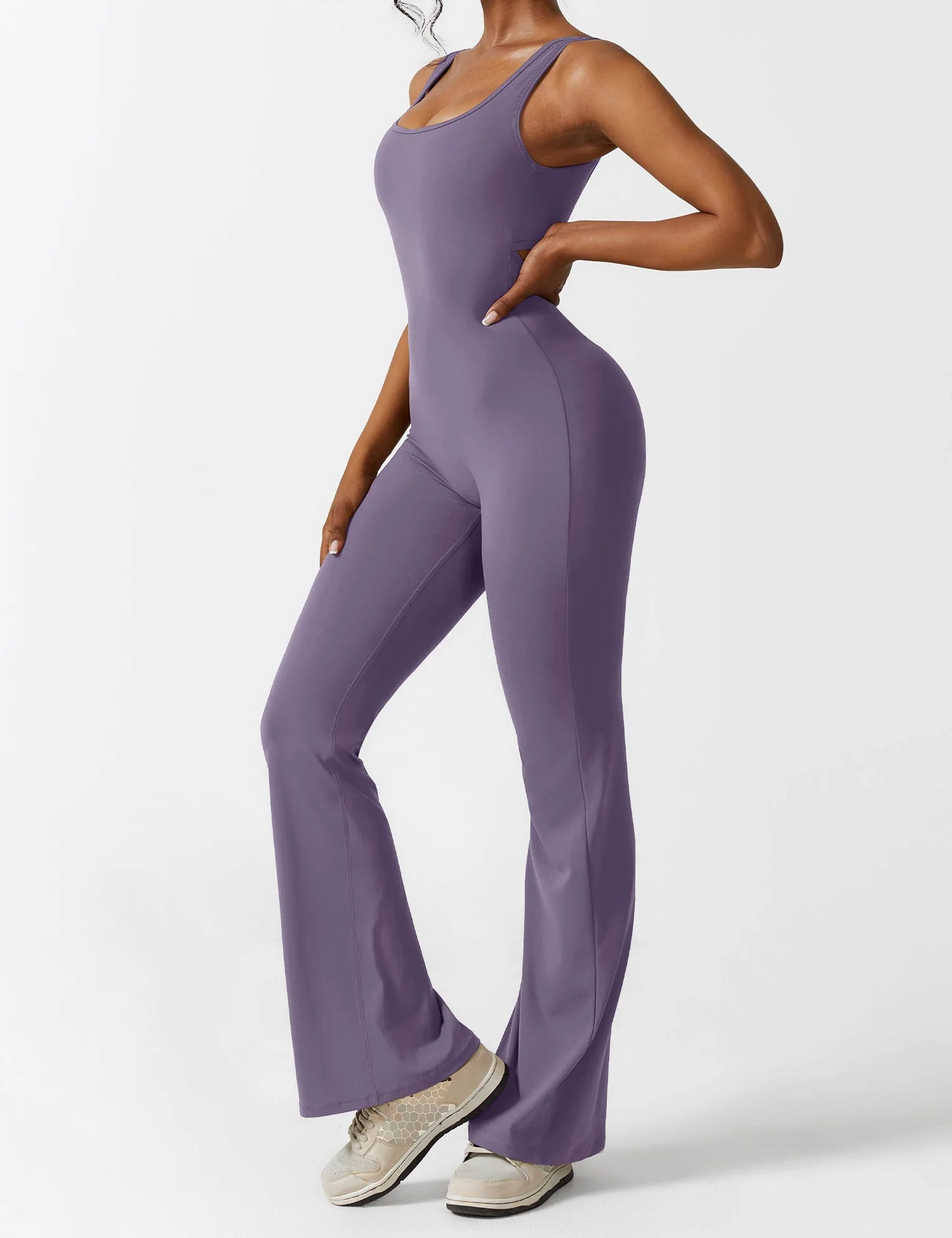 Yeoreo V-Back Flared Jumpsuit - Image 76