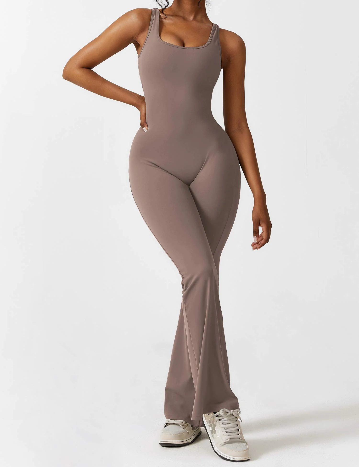 Yeoreo V-Back Flared Jumpsuit - Image 86