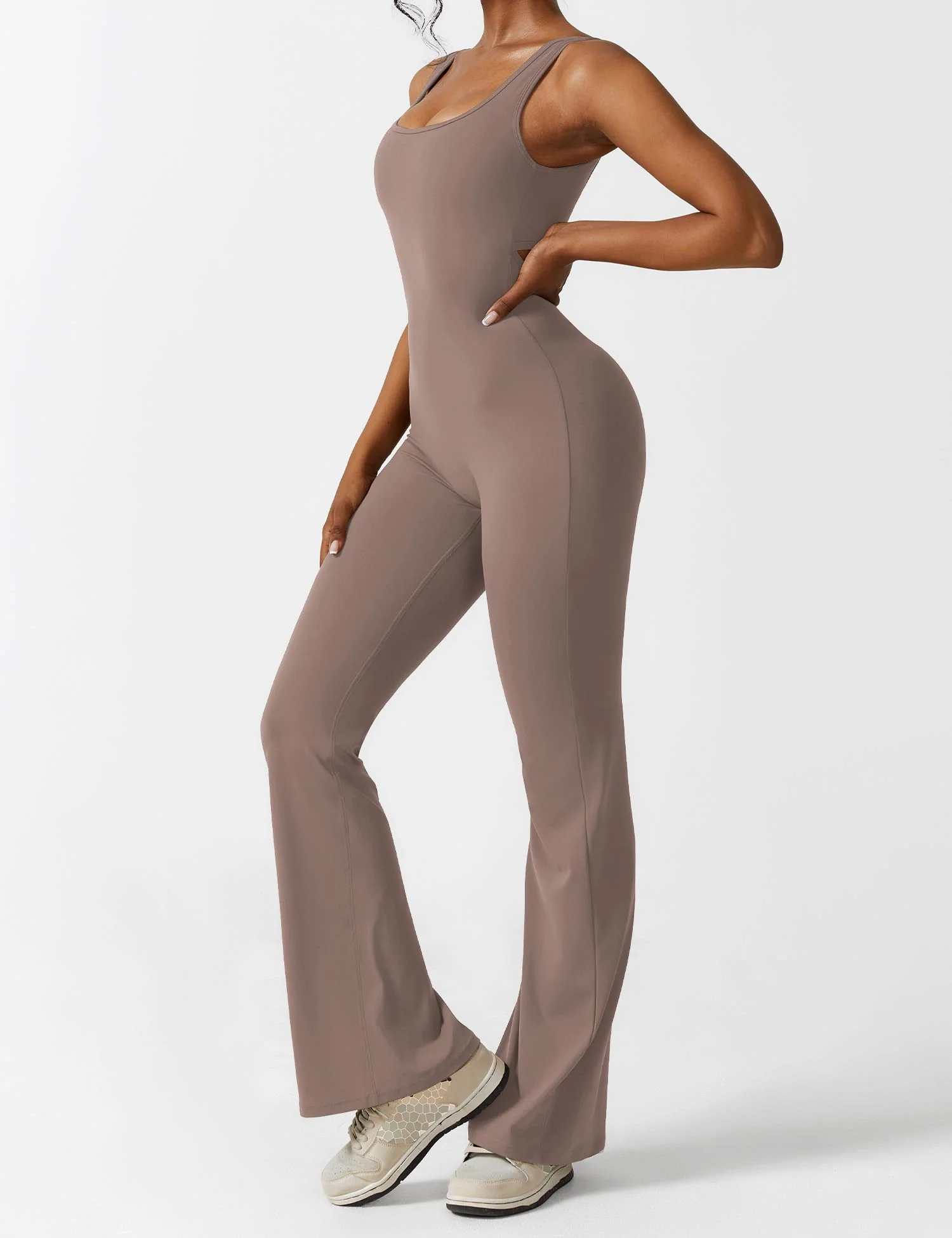 Yeoreo V-Back Flared Jumpsuit - Image 88