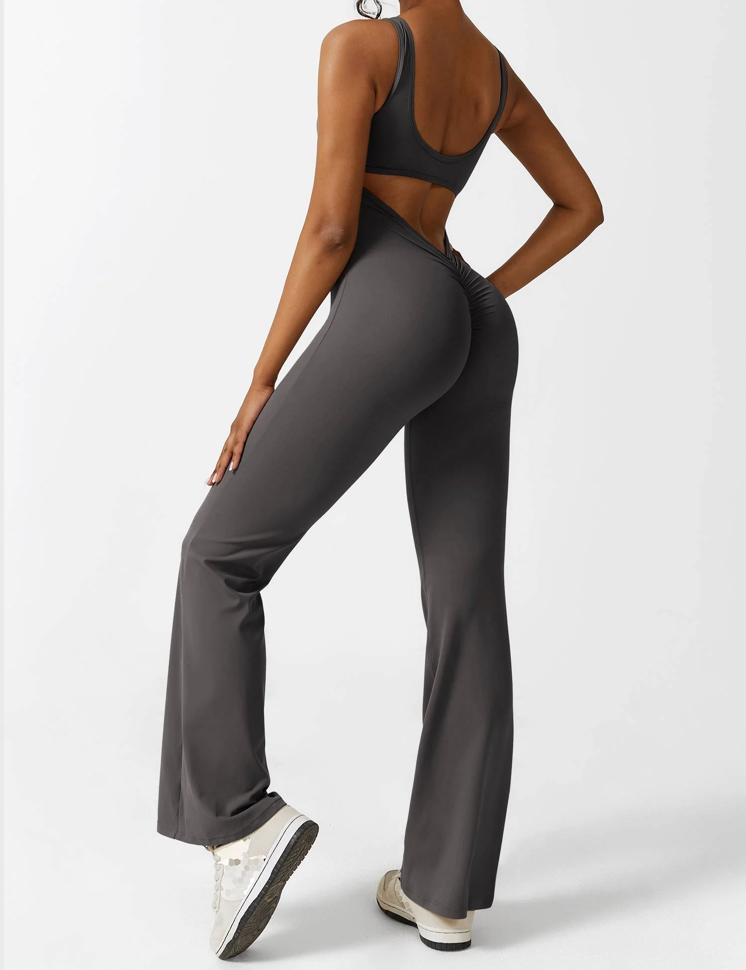 Yeoreo V-Back Flared Jumpsuit - Image 93