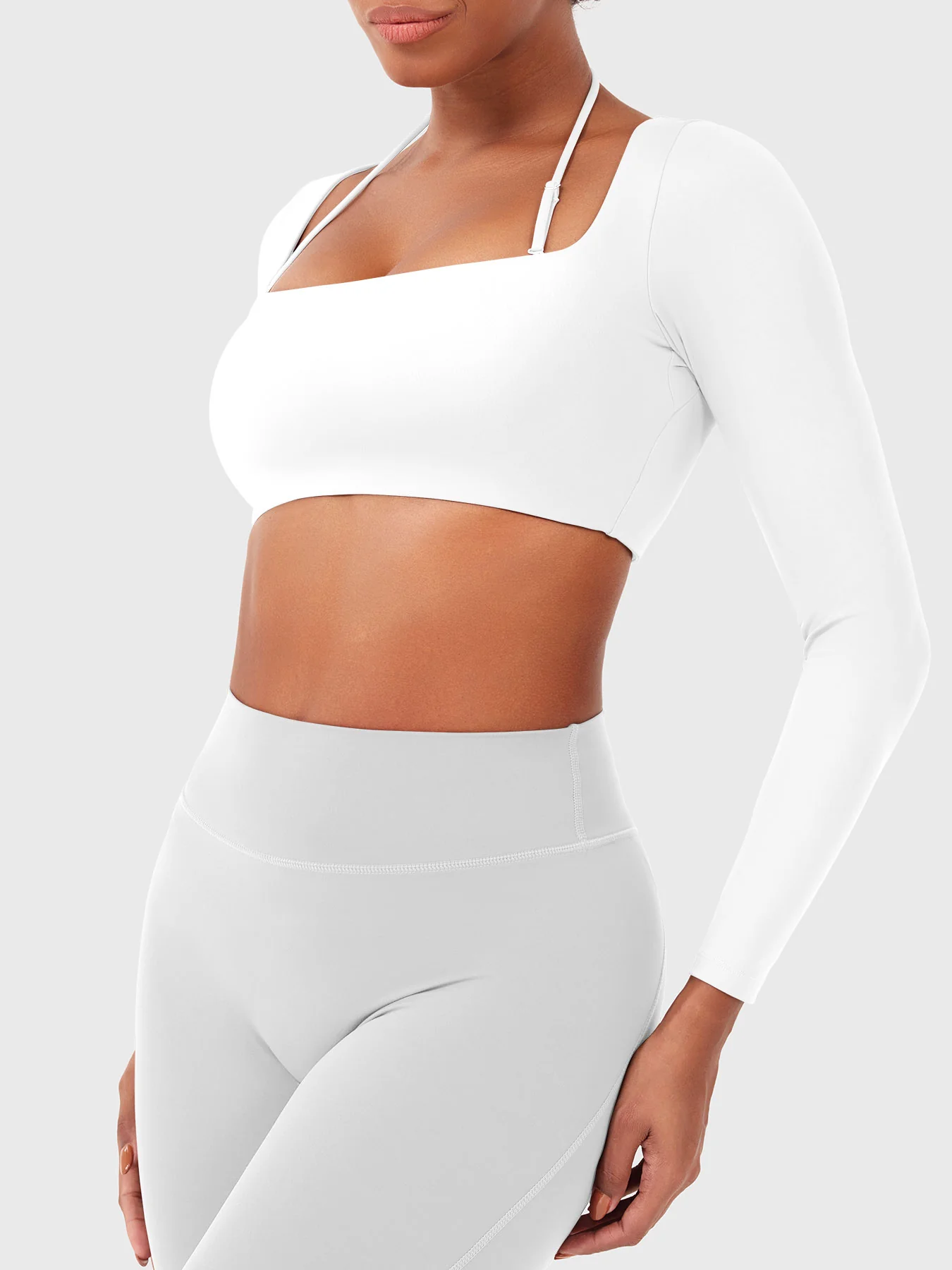 Yeoreo Violie Thin-Strap Long Sleeve Top - Image 17