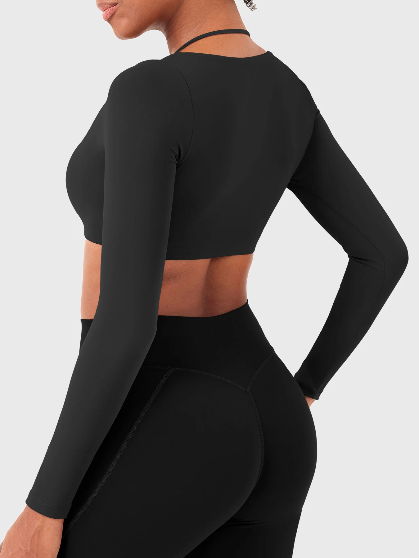 Yeoreo Violie Thin-Strap Long Sleeve Top - Image 8