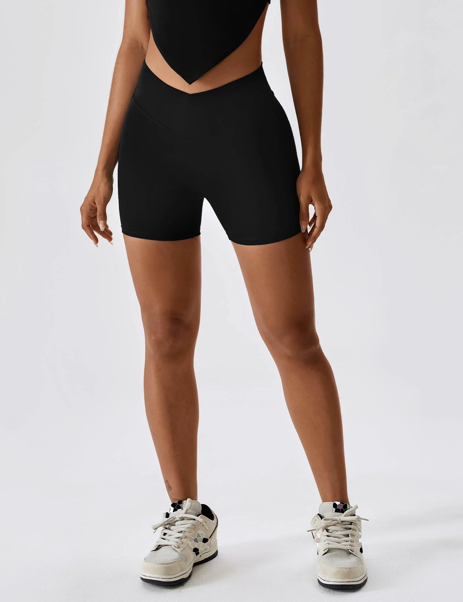 Yeoreo V Cross Liz Seamless Shorts 3.6" - Image 52
